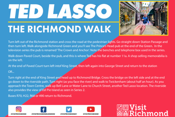 Ted Lasso Walk information